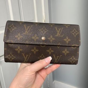 Louis Vuitton Classic Brown Monogram Wallet